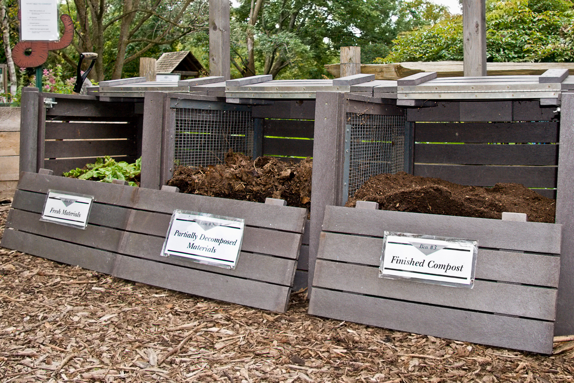 Eminence Organics compost stages