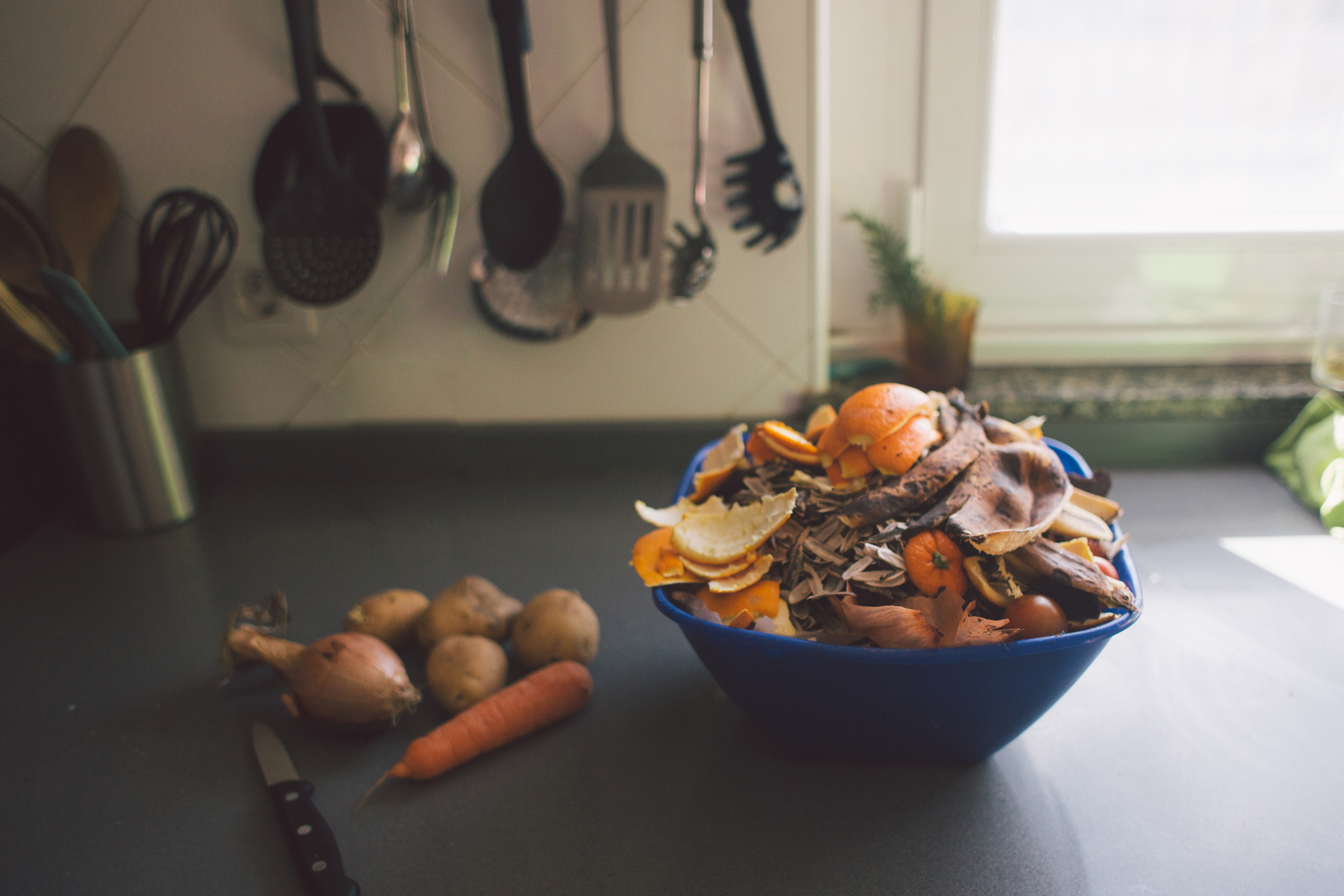 Leftover vegetables